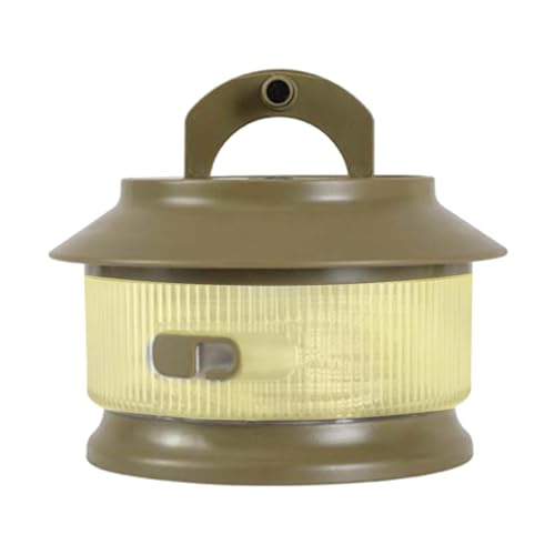 Tent String Lights, Rechargeable Camping Light, Outdoor LED Atmosphere Light IPX4 Waterproof, USB Rechargeable Portable Storage Camping Lights, Warm Light - color: Warm light, size: Verde oliva