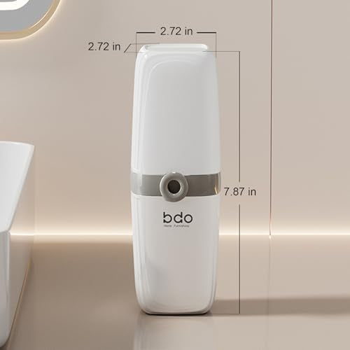 Toothbrush Travel Case Portable Clear Grey Toothbrush Holders with Cover, Leakproof Toothbrush & Toothpaste Holder for Traveling School Camping Business Trip Bathroom - color: 1 Pc-a-white