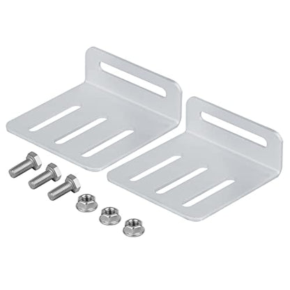 4 Sets Adjustable Solar Panel Tilt Mount Brackets for RV and Roof | Aluminum alloy 6063