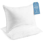 Beckham Hotel Collection Shredded Memory Foam Pillow 2-Pack Queen | Adjustable Fill Cooling Bed Pillows for Side, Back & Stomach Sleepers - size: Queen (Adjustable Foam)