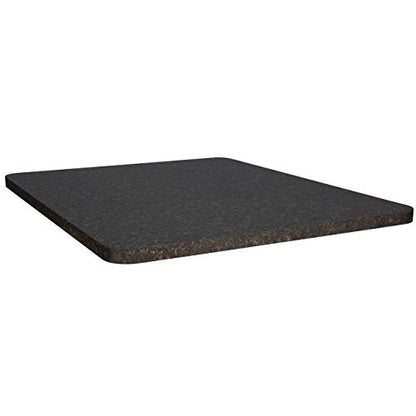 RecPro 36" RV Dinette Booth Set with Table and Leg | Two Dinette Booths (Chestnut, Granite Chocolate) - color: Granite Chocolate, size: Chestnut