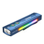 Wurkkos HD01PRO Flat Flashlight with UV Light&White LED Combo,Led Flashlight 1200Lumens with RGB Light,Rechargeable EDC Flashlight,Pocket Light for Emergency,Pet Urine Detection(Blue) - color: HD01PRO-HM-BL-6K-2
