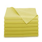 AAwipes Trumpet Cleaning Cloths Microfiber 12"x12" (6-Pack, Yellow) Plush Polishing Cloths for Musical Instruments Cleaning Cloths for Guitar Violin Piano Clarinet Sax Universal (HCIS-1212-Y) - color: Yellow 6PCS