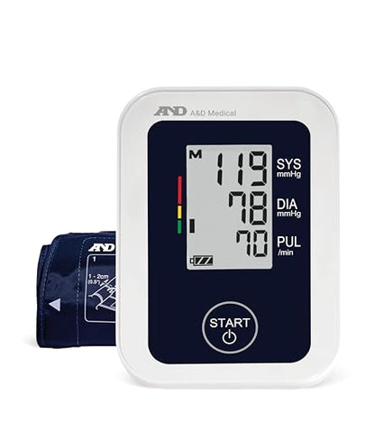A&D Medical Blood Pressure Monitor for Home Use – UA-651SAC – Petite Upper Arm BP Machine – Small Cuff (6.3–9.4” / 16-24 cm) – Adults, Easy to Use, AC Adapter - style: Monitor w/ Small Cuff + AC Adapter