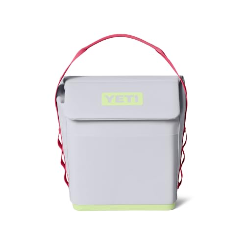 YETI Daytrip 6L Insulated Soft Cooler Lunch Bag, Mist/Pink/Grasshopper - color: Mist/Pink/Grasshopper