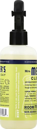 Mrs. Meyer's Air Freshener, Lemon Verbena, Spray | Non-Aerosol | Essential Oils | 8 fl. oz | Pack of 2 - size: 8 Fl Oz (Pack of 2)