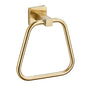 Brushed Gold Towel Ring for Bathroom, Kitchen Bath Towel Holder Hangers Wall Mount Heavy Duty Stainless Steel - color: Brushed Gold, size: 1 Pack