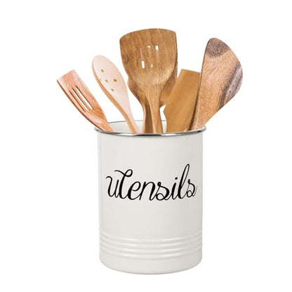 Magnetic RV Utensil Holder - Portable Metal Cutlery Organizer for Campers and Kitchen with Adhesive Magnet, Stylish Countertop Organizer and Kitchen Decor Caddy