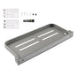 Aluminum Fold Down Wall Shelf for Motorhomes Essential Space Saving Storage Solution for Kitchen Living Area Bedroom Use