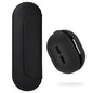 AGIKET 2 IN 1 Silicone Makeup Brush Holder with Beauty Make Up Sponge Holder Case：Soft Portable Cosmetic Face Brushes Holder with Upgrade Anti-Fall Out Magnetic Closure - Black - color: Black, style: Brush Holder & Case