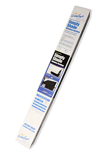 Carefree WG0354E4EB Simply Shade RV Window Awning-Black Vinyl-3.5' (42") - color: Black, size: 3.5' (42")