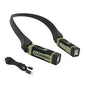 EZRED ANYWEAR Rechargeable Neck Light for Hands-Free Lighting, soft green - color: Soft Green