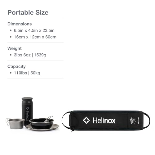 Helinox Table One Lightweight, Collapsible, Portable, Outdoor Camping Table - color: Black(new)