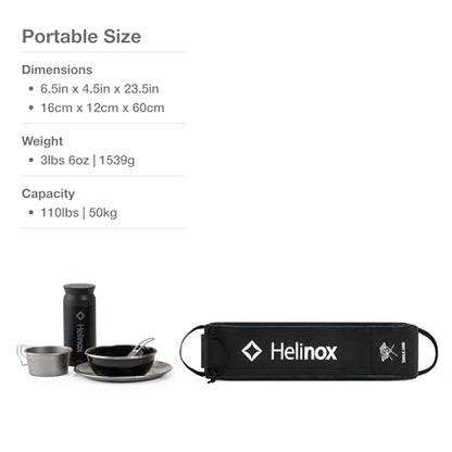 Helinox Table One Lightweight, Collapsible, Portable, Outdoor Camping Table - color: Black(new)