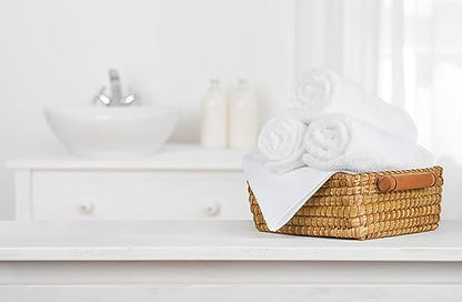 (Pack of 60 White Bath Towel Bulk 20x40 Inches - Economy Cheap Bath Towels for Commercial Uses, Gym, Salon, Spa & Hair -Lightweight Bath Towel Quick Drying -Bath Towels Sets Bulk - color: White, size: Bath Towel - Pack of 60 - 20x40 Inches