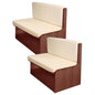 FUANGUI RV Dinette Cushion Covers Stretch Camper Seat Cover Booth Seats Replacement RV Washable Sofa Furniture Protector - color: Beige