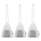 Shampoo Body Wash Conditioner Bag Compatible With Kitsch: Bar Soap Holder 3 Pcs for Shower Travel Soap Saver Bag Mesh Pouch with Labels for Shampoo Conditioner Bars Quick-Dry Eco-Friendly (3 white)