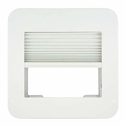 AP PRODUCTS A1W-15201612 RV WINDOW VENT SHADE; WHITE