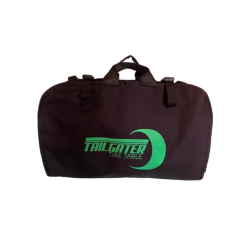 Tire Table Camp Organizer Hanging Storage Bag | 8 Large Pockets | Weatherproof Cover | Heavy-Duty Polyester Cordura Construction | Compact & Adjustable | 28.5" x 21.5" x 6"-10"