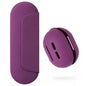 AGIKET 2 IN 1 Silicone Makeup Brush Holder with Beauty Make Up Sponge Holder Case：Soft Portable Cosmetic Face Brushes Holder with Upgrade Anti-Fall Out Magnetic Closure - Dark Pruple - color: Dark Pruple, style: Brush Holder & Case