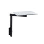 Manufacturers' Select ITC RV Side Table with MOD Table Leg System (Roman Marble Table Top w/Black Table Leg) - color: Roman Marble Table Top W/ Black Table Leg