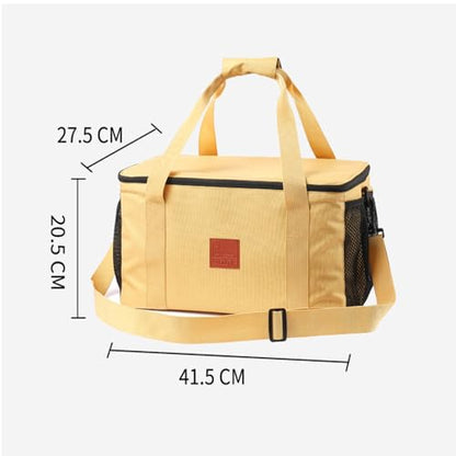 Camping Cookware Storage Bag, Camping Cooking Utensils Organizer, Camping Storage Handbag, Barbecue Tool Storage Bag, Cookware Utensils Kit Travel Hanging Bag Outdoor Equipment Carry Bag