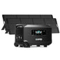 OUPES Guardian 6000 Solar Generator Kit: 4608Wh Power Station with 6000W Output (7200W Boost), 120V/240V Dual Voltage, 2x240W Solar Panels for Off-Grid Home Backup & Emergency Power - style: Guardian 6000+2*240W Panels