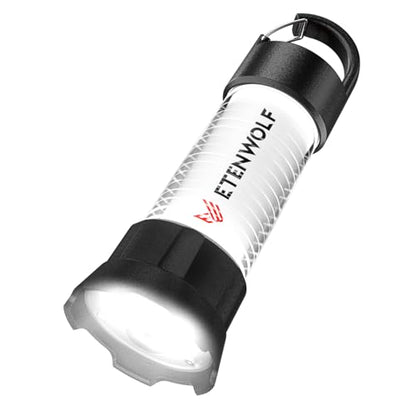 ETENWOLF Ultra Bright Camping Lantern, 1000LM LED Mini Flashlight Spotlight, 5000mAh Rechargeable Lantern with 6 Modes, Waterproof Portable Tent Light for Camping, Hiking, Power Outages & Emergencies