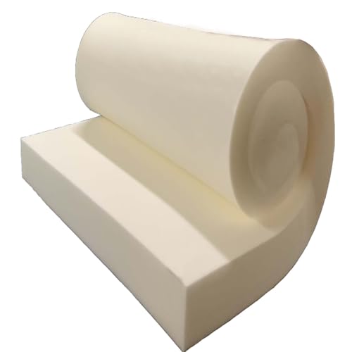 GoTo Foam 3" Height x 24" Width x 72" Length 36ILD (Semi-Firm) Upholstery Cushion Made in USA - color: Semi-firm, size: 3x24x72