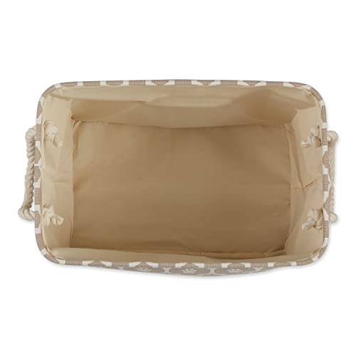 Bone Dry 6192 Pet Storage Collection Lattice Paw Print, Large Rectangle, Stone - color: Stone, size: Large Rectangle