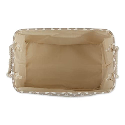 Bone Dry 6192 Pet Storage Collection Lattice Paw Print, Large Rectangle, Stone - color: Stone, size: Large Rectangle