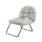 UNM Super Soft Leather Outdoor Folding Chair, Portable Camping Chair with Heavy Duty Support, Lightweight Foldable Chair for Travel, Picnic, Hiking, Fishing & Patio Use White