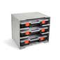 P-SH-Tote Shelf Kit for Van Shelving Storage, 3 Plastic Storage Box w/ 1 set Organizer Holder for Small Parts, Screws and Hardwares