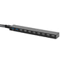 Amazon Basics USB 3.0 10-Port Hub with AC Adapter, 5Gbps Faster Data Transfer for Multiple Devices, Black