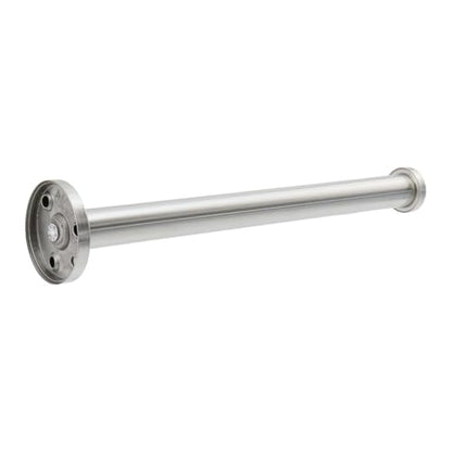 Wall Hooks Heavy Duty Coat Hooks Stainless Steel Clothes Hanger for Hanging Bathroom Towels Handbag Silver 8-inch Length with 16mm Shank Dia - Pack of 4 - color: Silver, size: 8" Length 16mm Shank