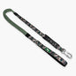 Dog Friendly Co. Bungee Dog Leash | Strain Free & Shock Resistant for Control | Neoprene Padded Handle, Heavy-Duty Carabiner Clip, and D-Ring | Green Camo, Size Small - color: Green Camo, size: Small