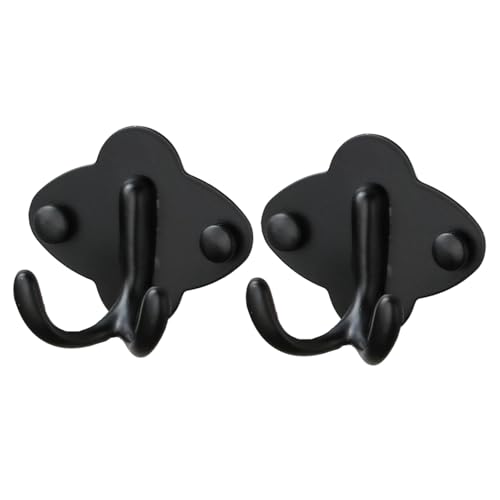 Multi Purpose Wall Mount Hooks Easy Installation Stainless Steel Hangers for Organizing Towels Utensils Clothes Space Saving Wall Hooks