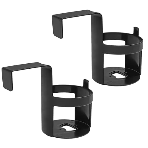 2-Pack Car Cup Holder, Waterproof and Durable, Portable Multifunction Automotive Cup Storage Accessories, Universal for Most Cars, Shockproof Scratchproof Side Window Seat Armrest Cup Holder (Black) - color: Style 1
