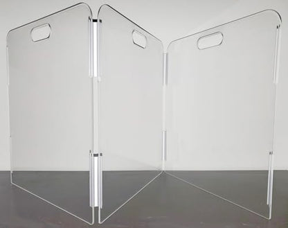 Pet Barrier (3-Panel) | Free-Standing Pet Gate | Foldable | Protect Your Indoor Living Spaces, Decorations, and Important Items from Pets | Made in The USA - size: 3-Panel