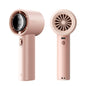 JISULIFE Handheld Fan Pro1S - Next-Gen Airflow: Up to 12h Runtime, Pearlescent ABS - Elegant Strength, 1-100 Speed Scroll Wheel, 3600mAh-Portable Fan for Travel, Gifts for Women Men(Iceberry Pink) - color: Iceberry Pink