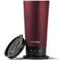 Nextmug Go - Temperature-Controlled, Self-Heating Travel Mug (Burgundy - 16 oz.) - color: Burgundy