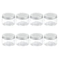 HARFINGTON 8 Pcs Empty Scent Beads Storage Container 4oz/120ml Air Freshener Tins Round Refillable Spice Containers Plastic Jars Sample for Travel Storage - size: 120ml