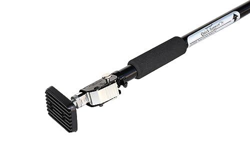 Heavy Duty Truck Cargo Bar - Adjustable QSP-360 Truck Bed Organizer with Weight Capacity 175 lbs. - Self-Locking Spring Ratchet Load Lock Bar - Extends 3.6 to 6 Ft, Ideal for Car, SUV & Truck - color: Black