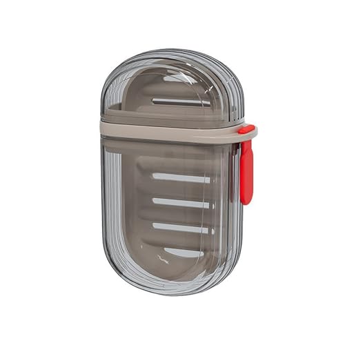 Travel Soap Case, Leakproof Soap Holder with Lid, Portable Bar Soap Holder for Traveling, Ideal for Bar Soap Storage During Travel, Camping, Gym - size: Small