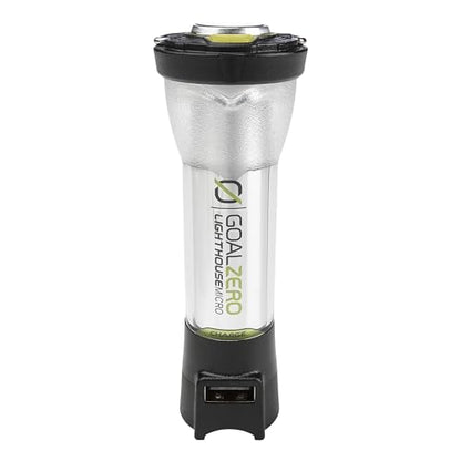 Goal Zero Lighthouse Micro Charge Flashlight, USB Rechargeable Flashlight for Car and Emergency Use - style: Lighthouse Micro Charge