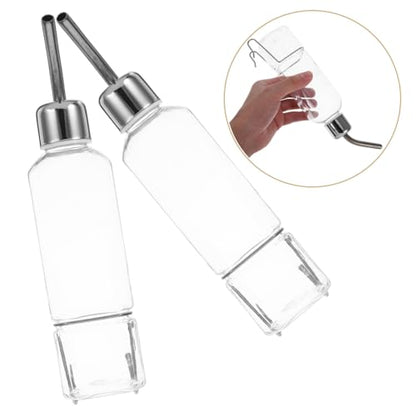 balacoo Pet Hanging Water Dispenser 9.84In Portable Leak-Proof Automatic Dog Water Bottle for Crate and Kennel Feeding