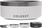 Coldest Dog Bowl - Anti Rust Metal, Non Slip, 3 Layers Insulated Stainless Steel Dog Bowls - Spill Proof & Heavy Duty - Water Bowl for Dogs, Cats & Pets, Dish Washer Safe (64 oz, Epic White) - color: Epic White, size: 64 oz