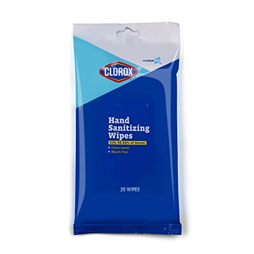 Clorox Pro Alcohol Free Hand Sanitizer Wipes with BZK, Gentle Bleach-Free Sanitizing Wipes for Hands - 0.13% BZK Formula, FDA Registered, Resealable Travel Pouch, 20 Count - size: 20 Count (Pack of 1)