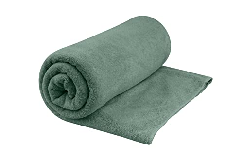 Sea to Summit Tek Towel, Plush Camping and Travel Towel - color: Sage Green, style: X-Large