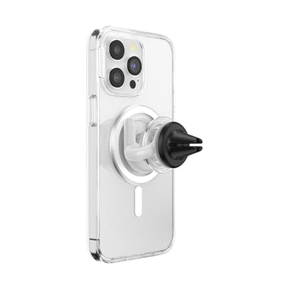 PopSockets Car Phone Mount, Vent Mount - White - color: White